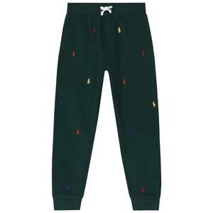 Polo Boys Green Logo Joggers